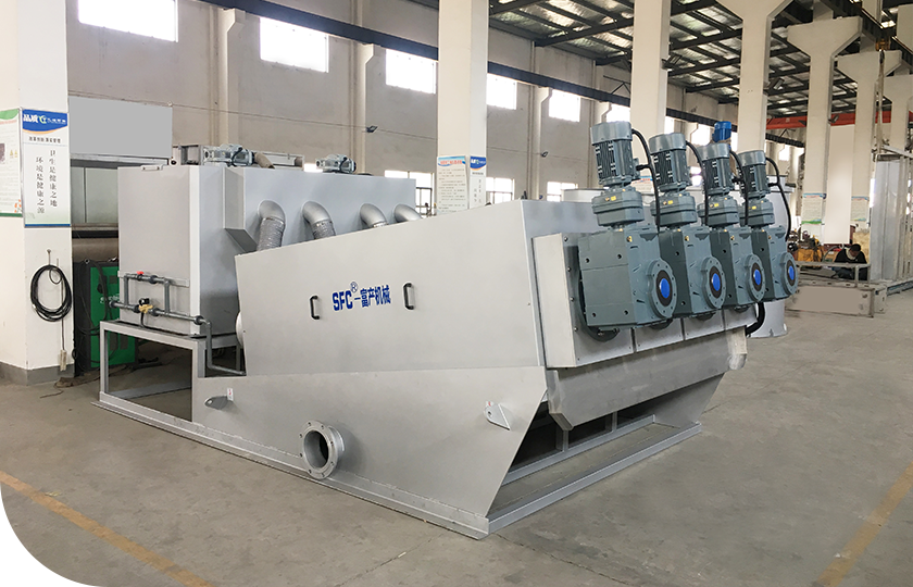 Sludge dewatering Machina